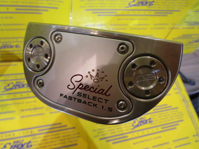 スコッティキャメロンSpecial SELECT FASTBACK 1.5 スコッティキャメロン SPECIAL SELECT ファストバック1.5 パターの試打