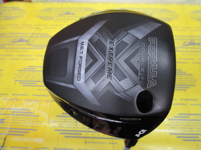 KRANK GOLF FORMULA X EXTREAMのスペック詳細 | 中古ゴルフクラブ通販