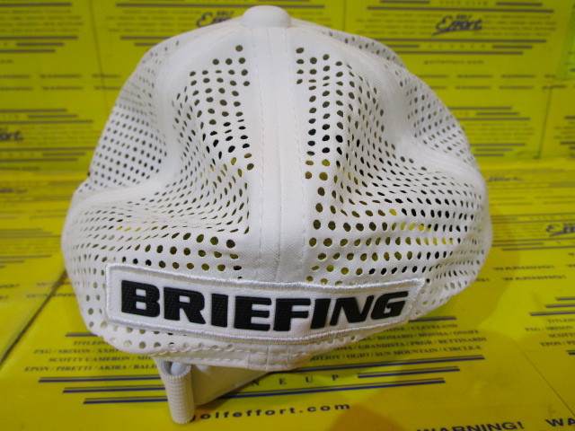 BRIEFING MS PUNCHING MESH CAP BRG221M96 Whiteのスペック詳細 | 中古