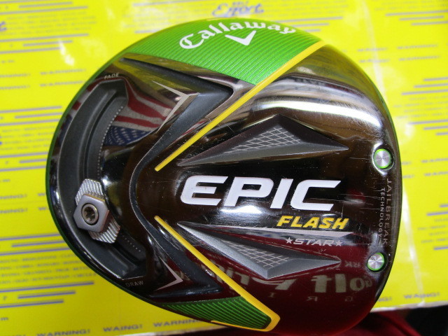 短尺 キャロウェイ ドライバー EPIC FLASH STAR 10.5°