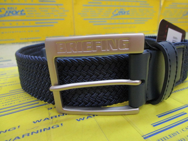SQUARE BUCKLE MESH BELT M BRG221M01 Navy