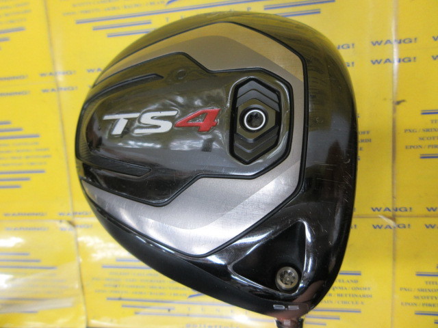 タイトリストTS4 ドライバー9.5° ヘッドのみ タイトリスト TS4 ドライバー 9.5度 ヘッドのみ タイトリスト TS4